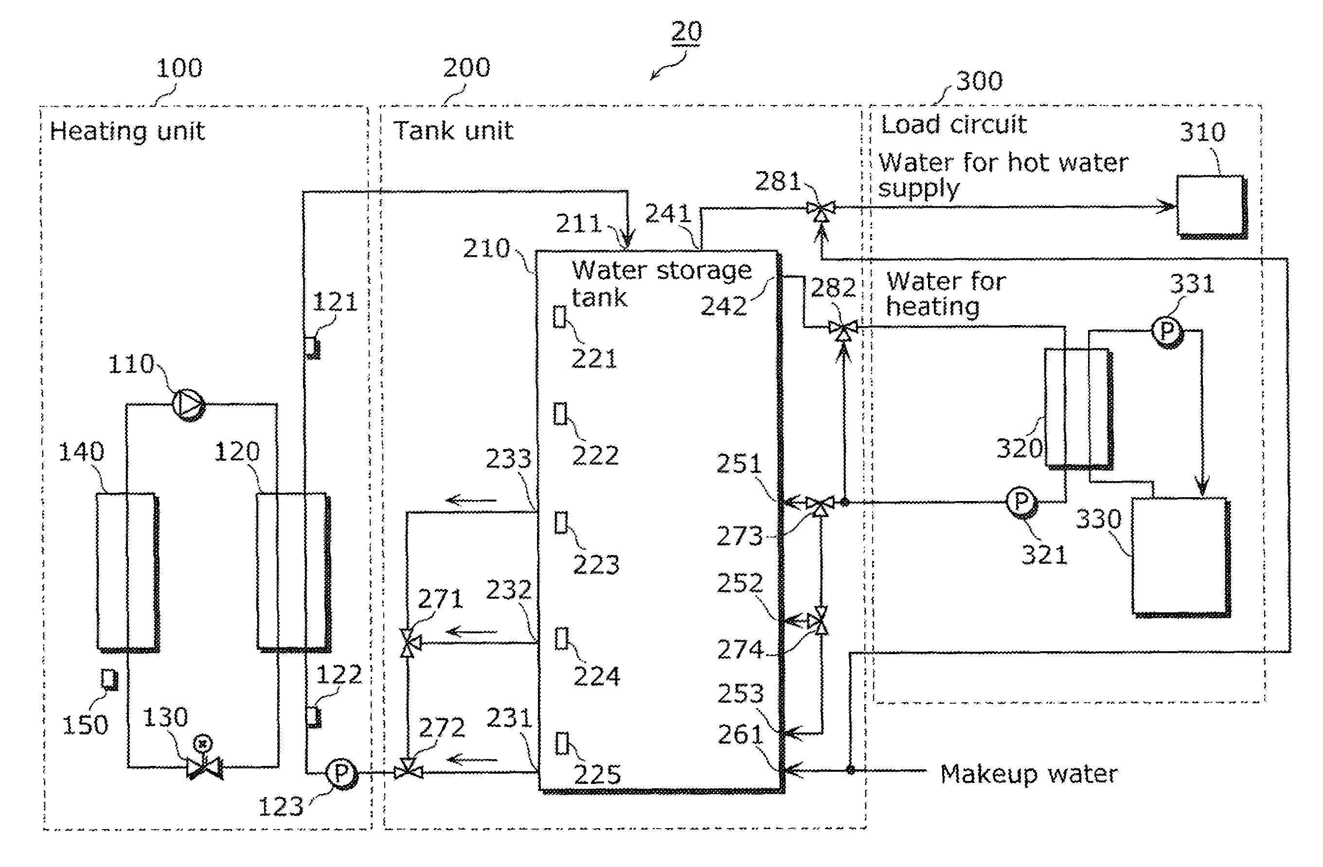 Storage hot water supplying apparatus, hot water supplying and space heating apparatus, operation control apparatus, operation control method, and operation control program