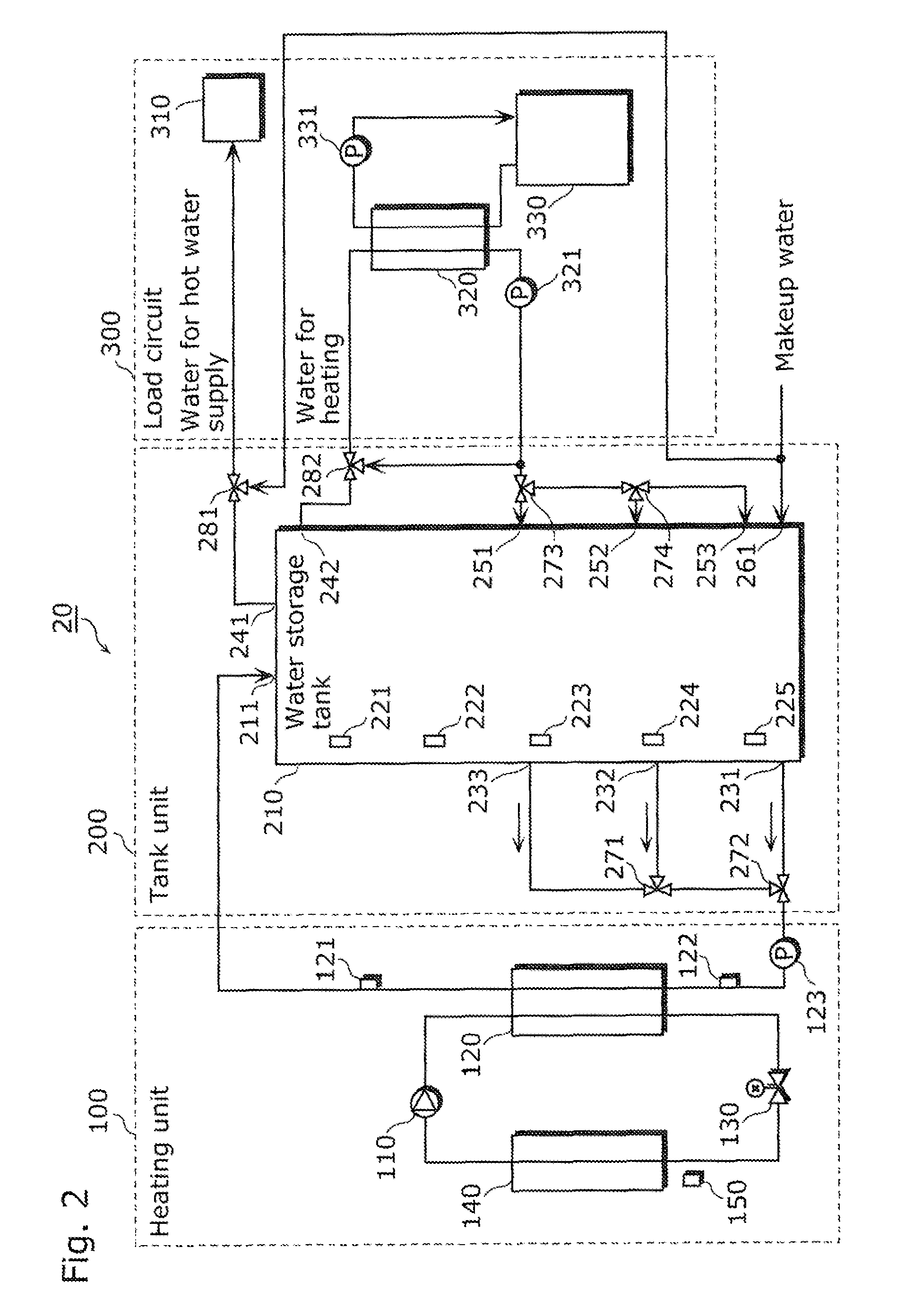 Storage hot water supplying apparatus, hot water supplying and space heating apparatus, operation control apparatus, operation control method, and operation control program