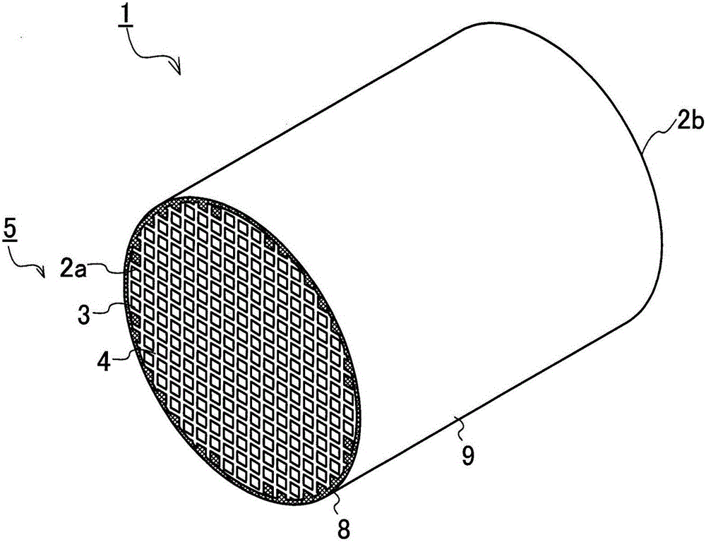 Circumference coating material, bonding material, honeycomb structure, and method of producing honeycomb structure