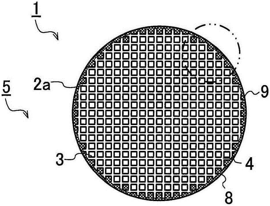 Circumference coating material, bonding material, honeycomb structure, and method of producing honeycomb structure