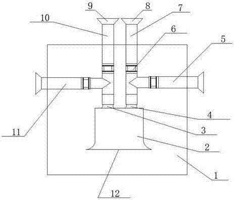 Indoor air purification device capable of controlling air inlet amount