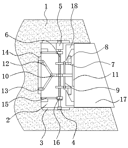 Structure convenient for assembling and disassembling automobile navigator