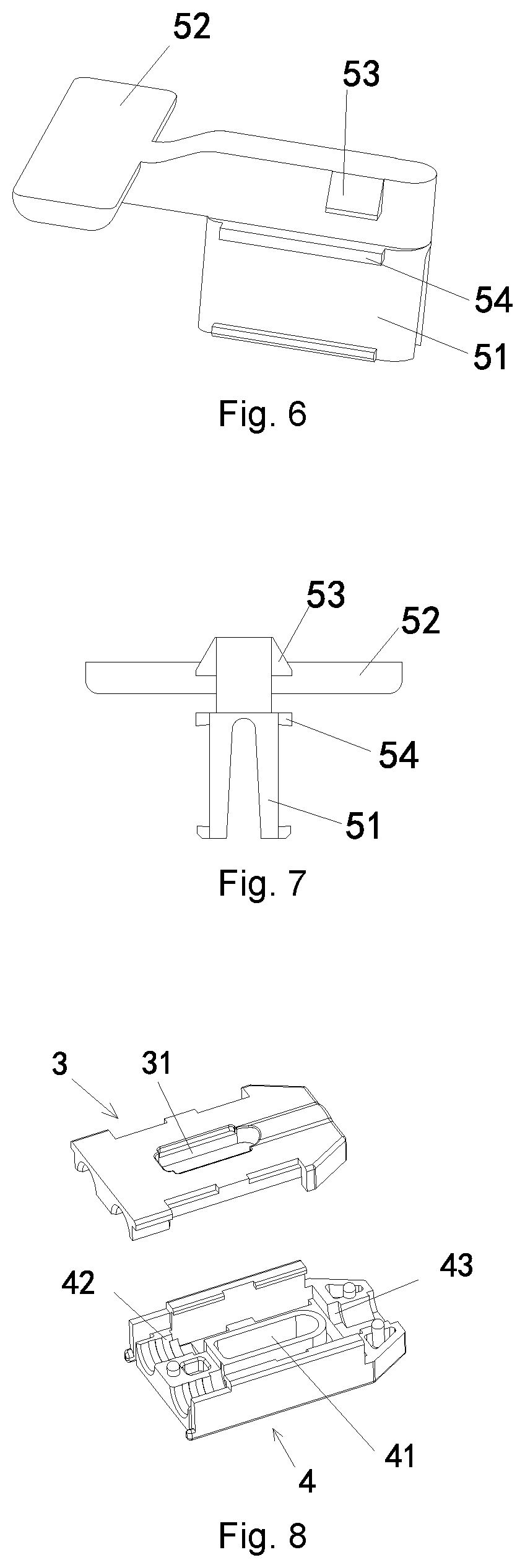 Lc duplex connector