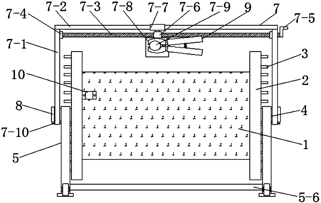 Photovoltaic welding strip winding device