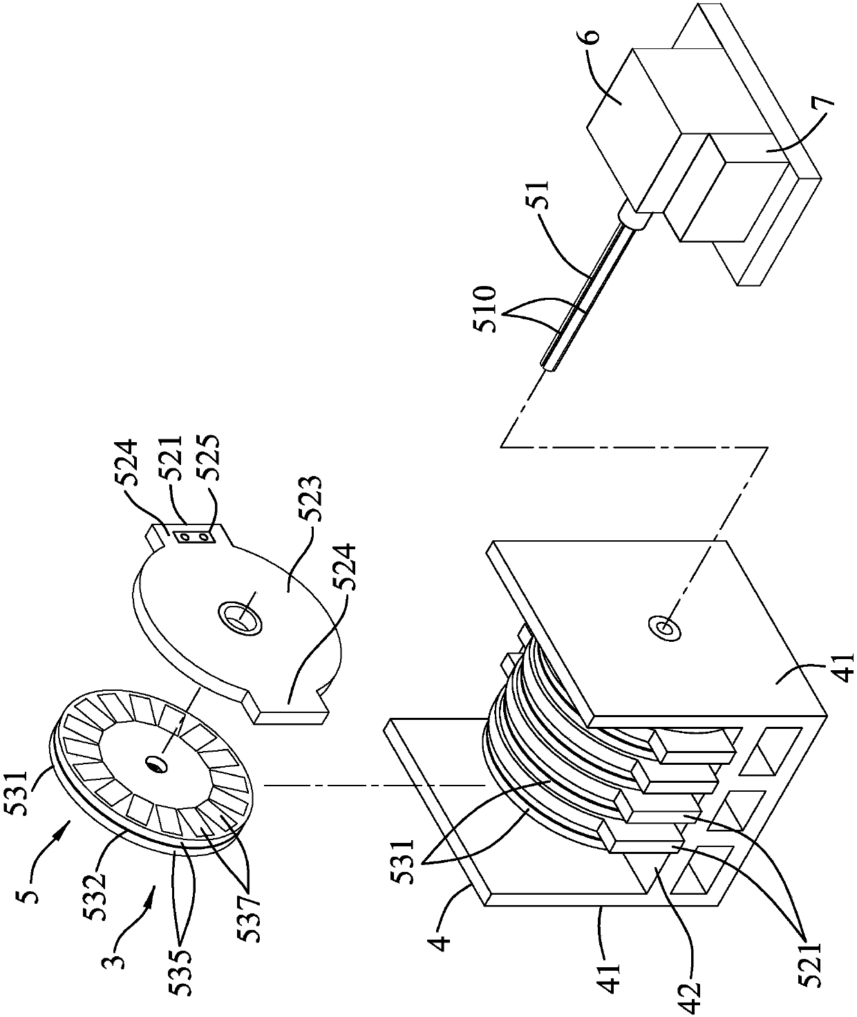 Disc type circulating power generator and reel module thereof