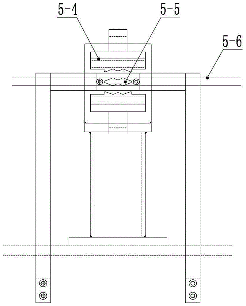 One-piece mouth tube non-pvc film automatic bag filling and sealing machine