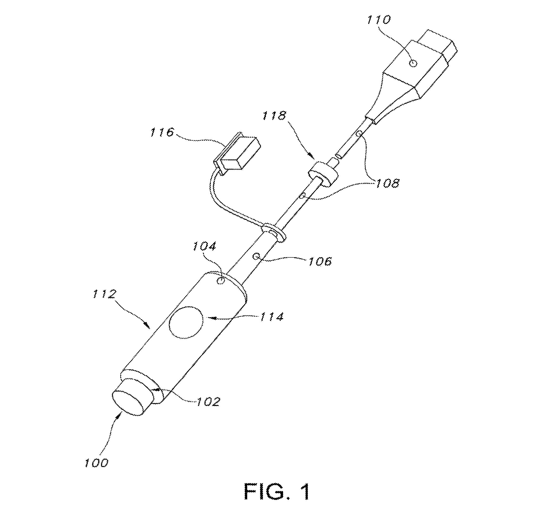 Intrauterine pressure catheter interface cable system