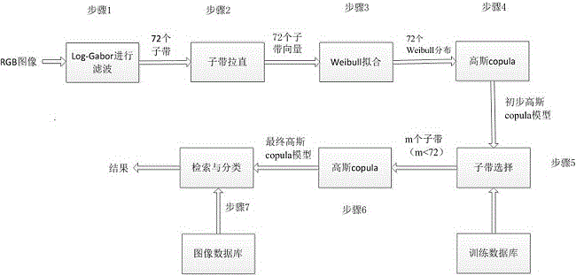 Color picture retrieval and classification method