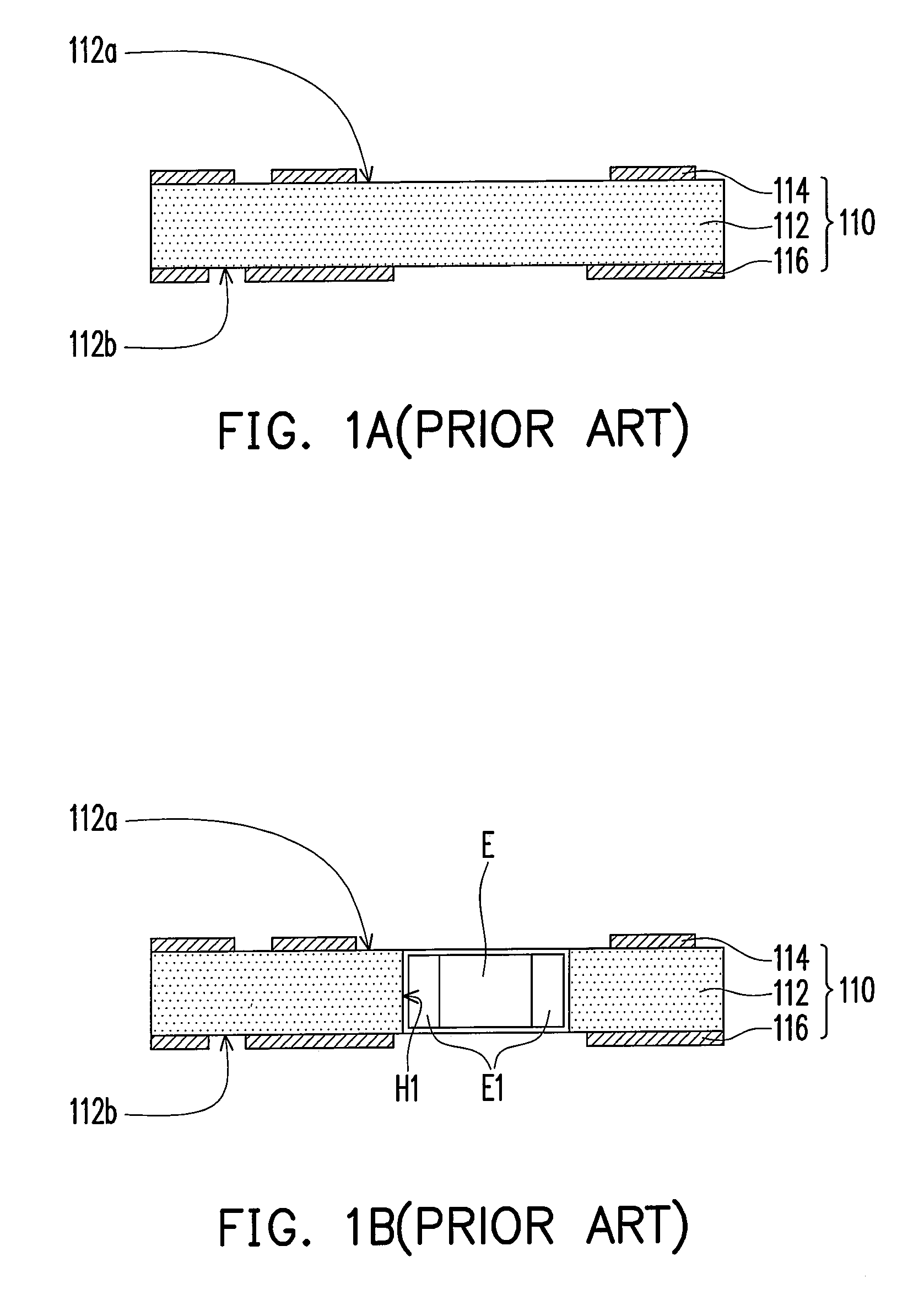 Method of fabricating substrate with embedded component therein