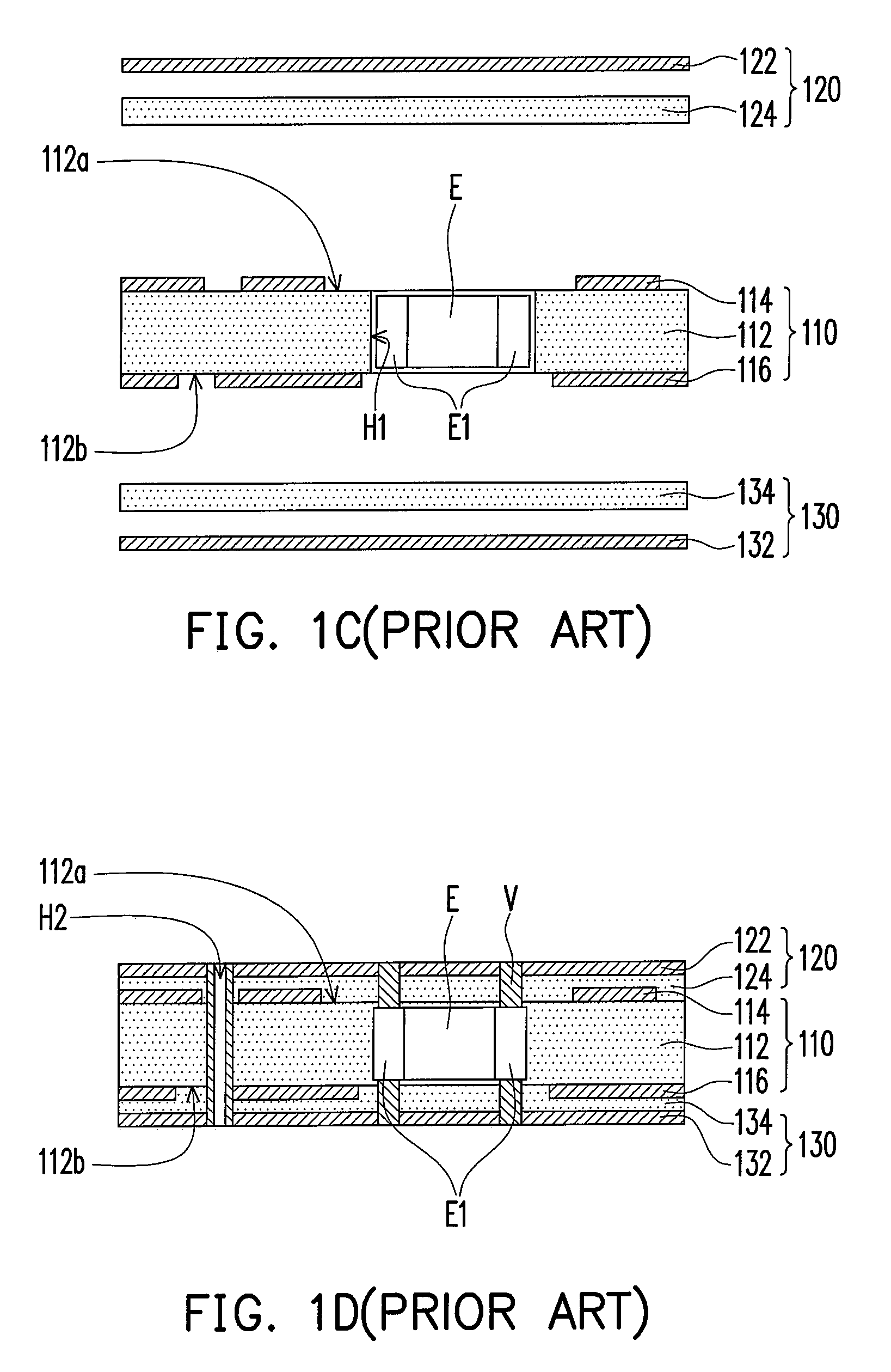 Method of fabricating substrate with embedded component therein