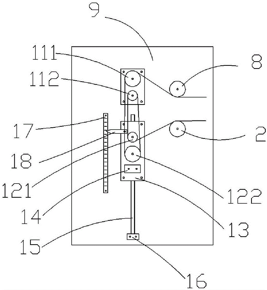 Wire winding mechanism and method of wire cutting machine