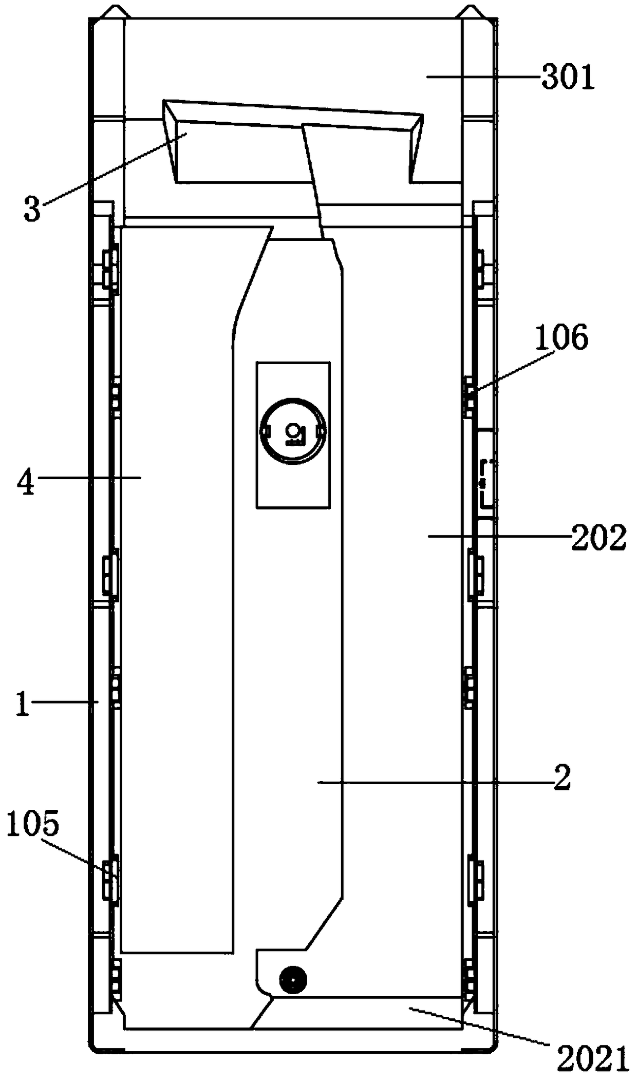 Air duct assembly of refrigerator