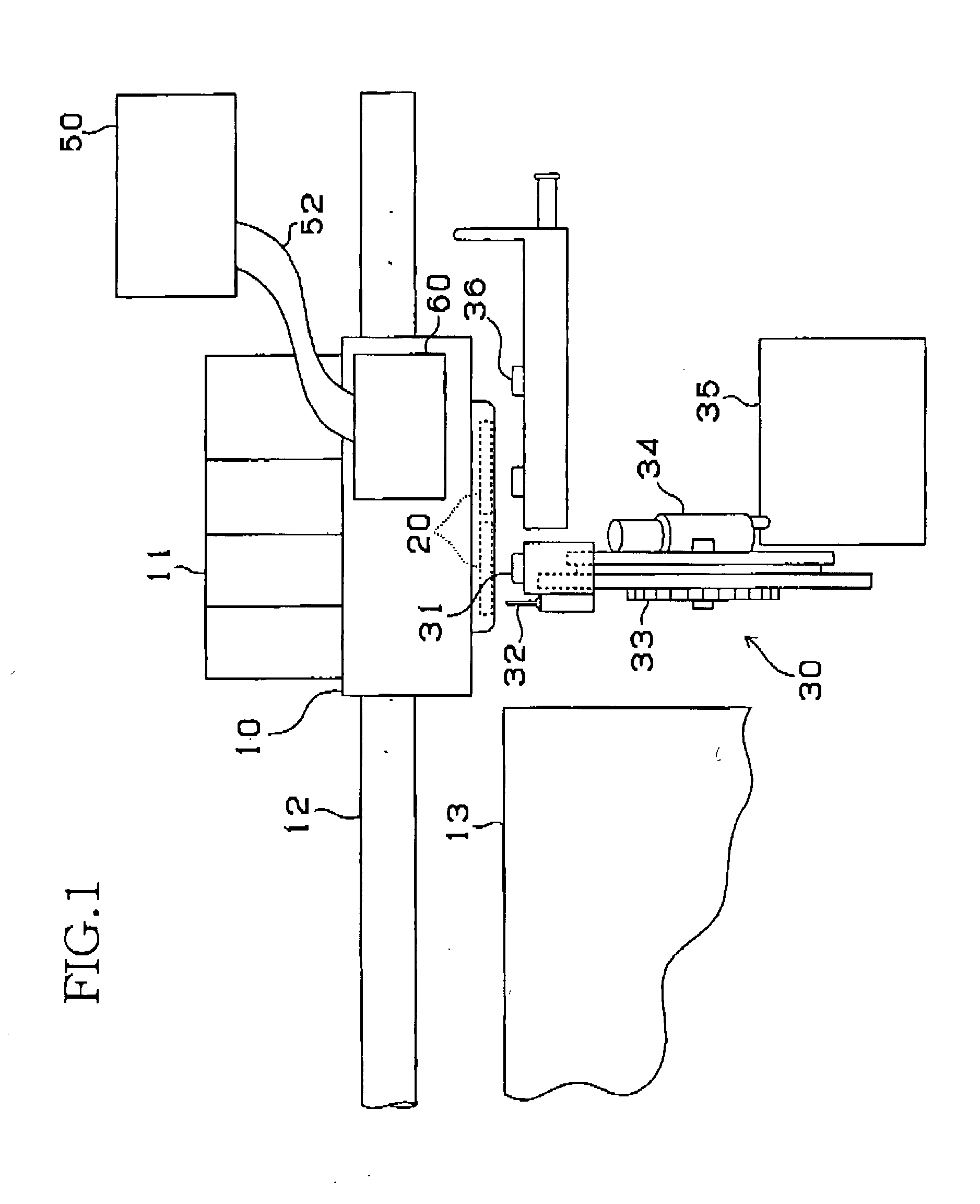 Driver device for recording head