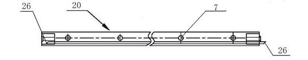 Device and method for moving buoyancy tank of semi-submersible ship