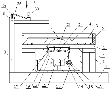 A mechanical screening device