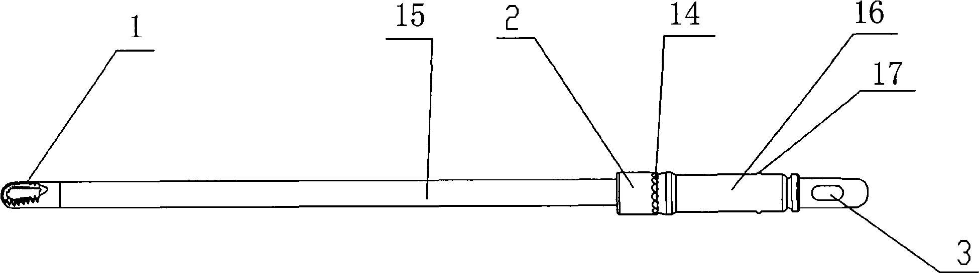 Electric excision device for bone excision operation