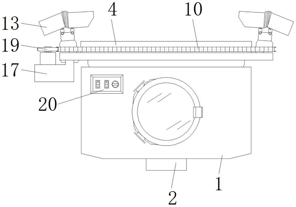 Soaking bin for automobile part machining