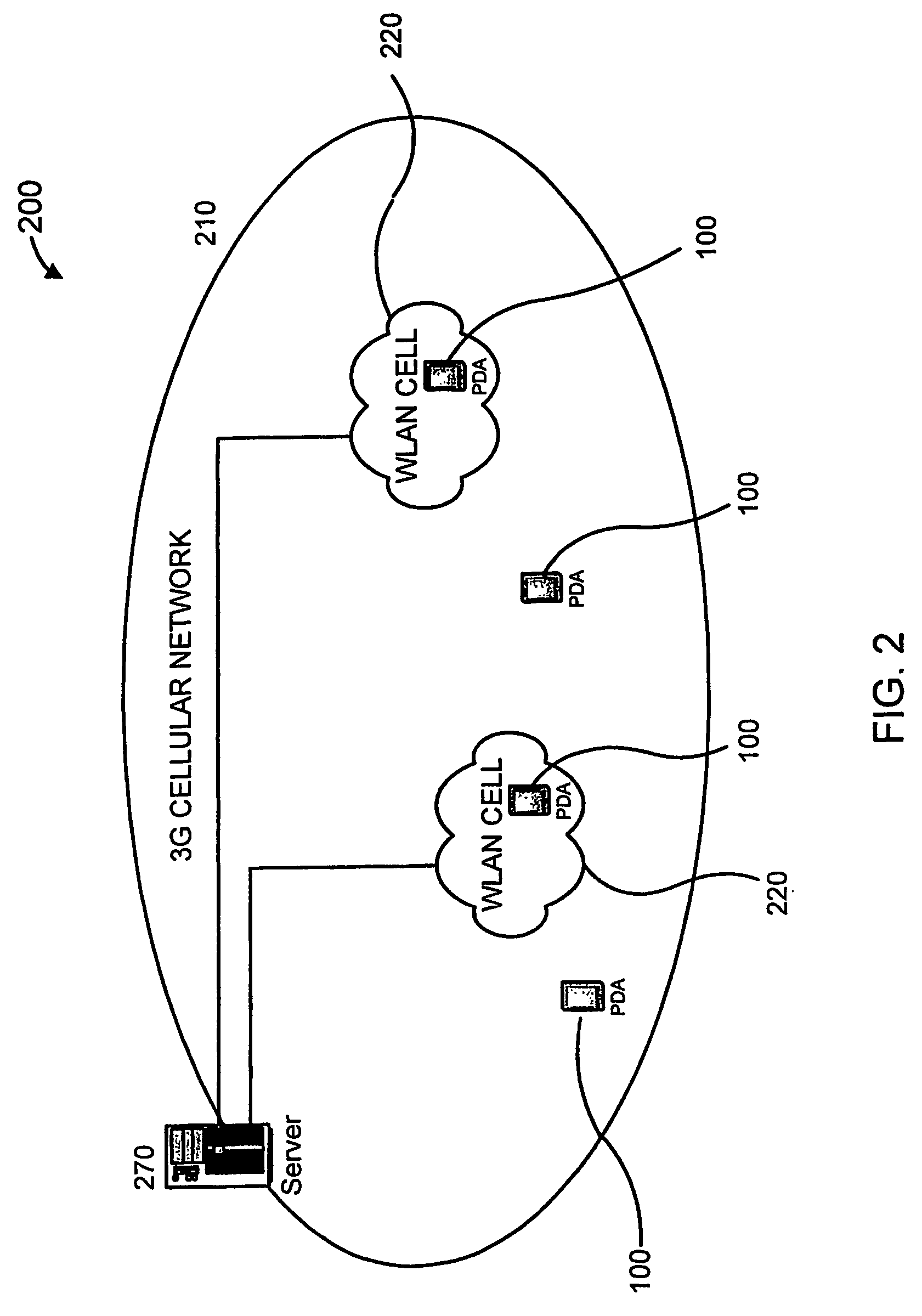 Ever-increasing quality for stored video streaming in a mobile wireless interworking environment