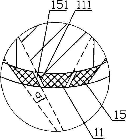 Side draught type oil smoke exhausting device