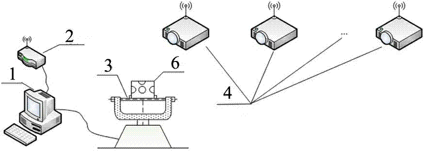 Analog detection device and analog detection method for laser warning equipment