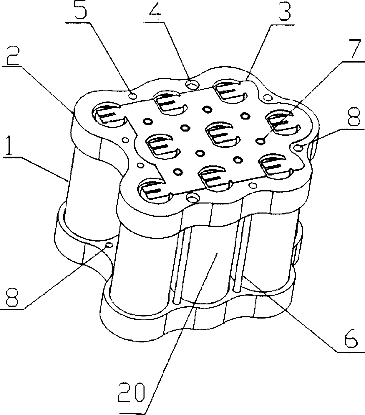 Universal battery module unit