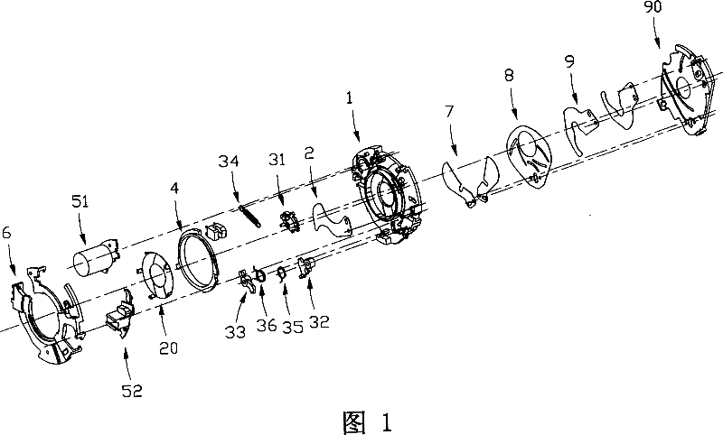 Shutter mechanism used in camera