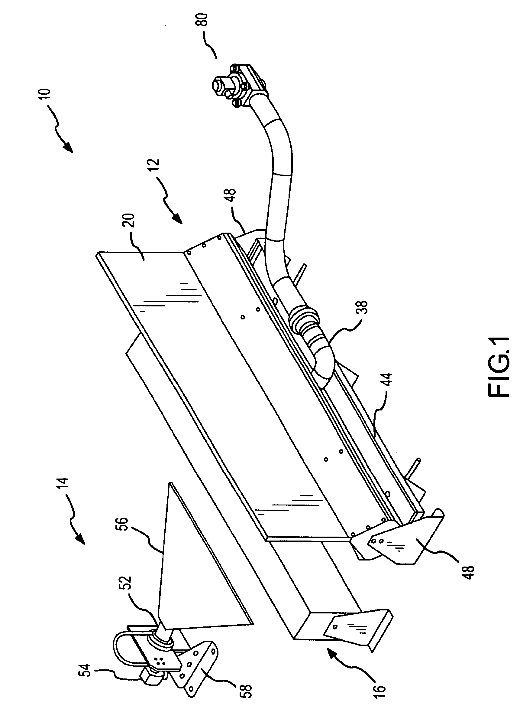 Apparatus for producing a fire special effect