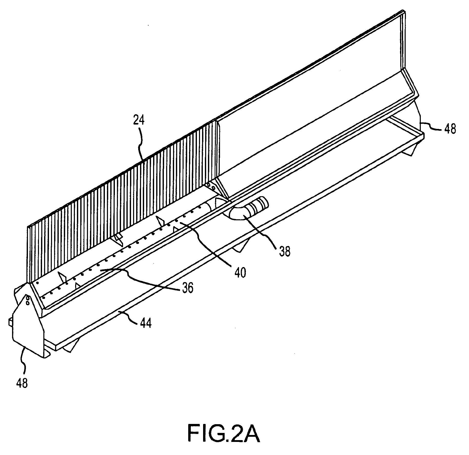 Apparatus for producing a fire special effect