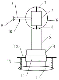 Anti-falling vehicle-mounted navigator fixing equipment