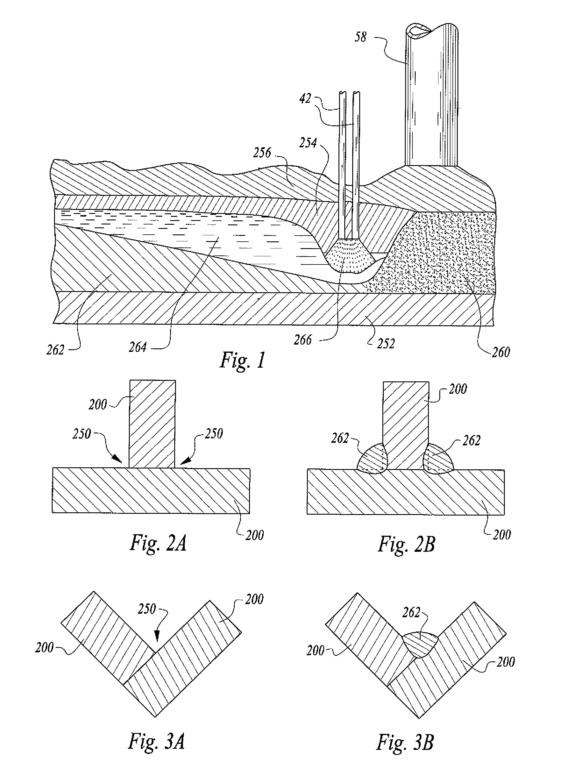 System and method for metal powder welding