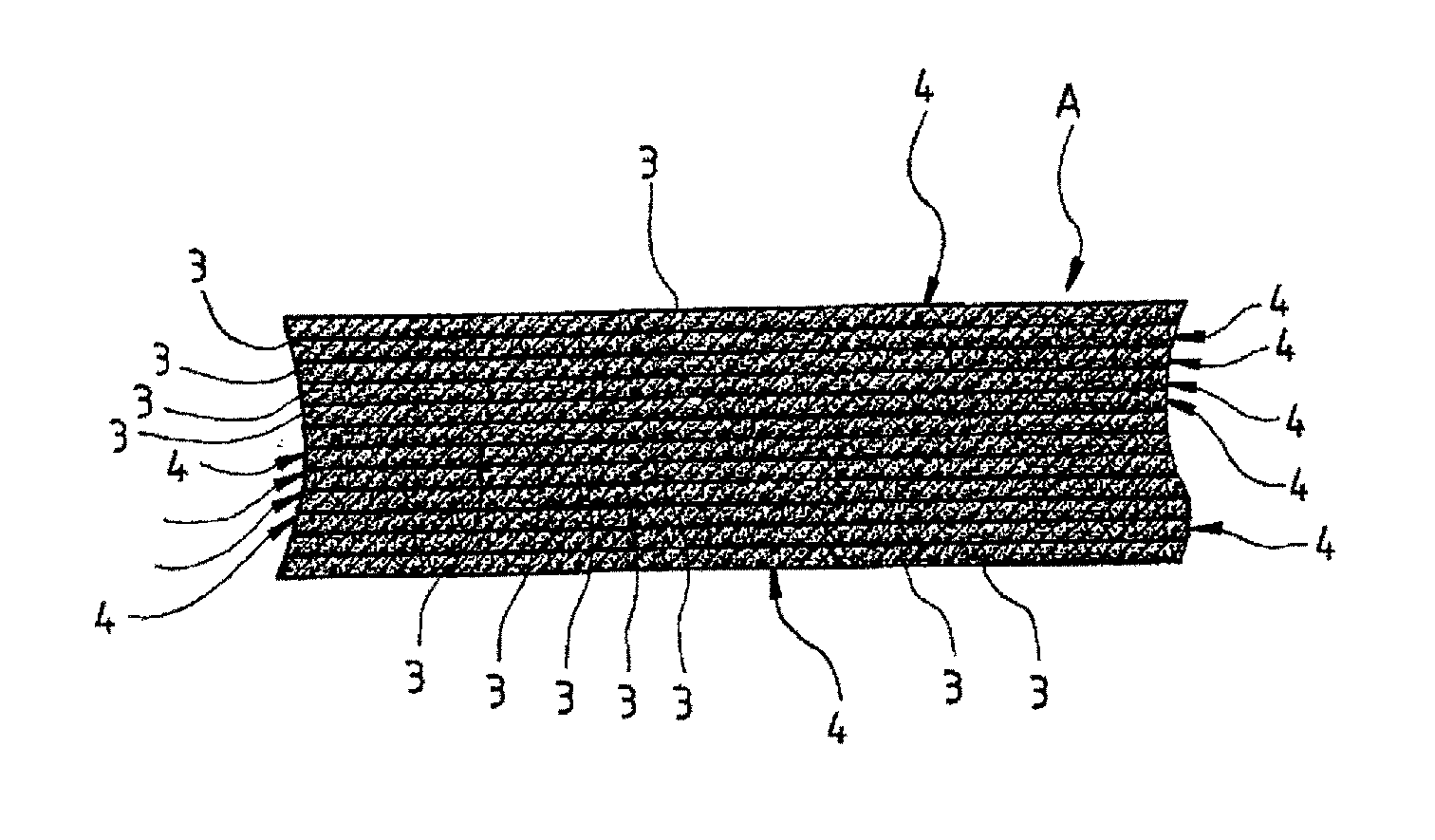 Method for manufacturing material of energy product