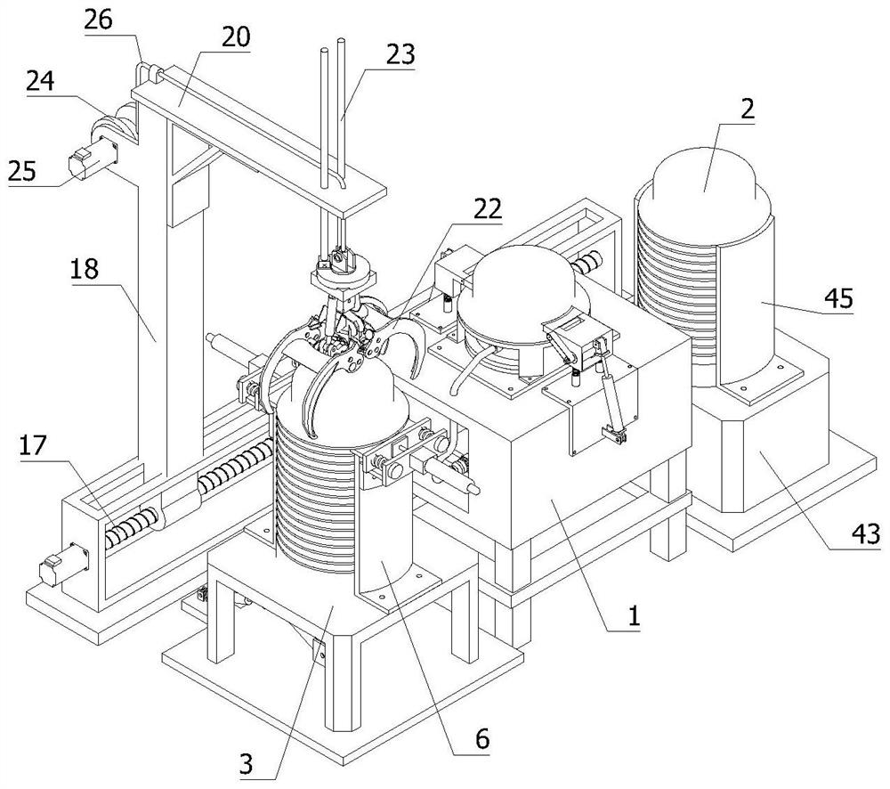 Full-automatic efficient ironing processing equipment for fisherman hats