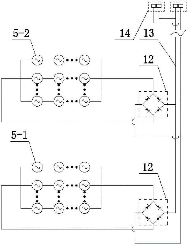 A modular multi-layer composite acoustic voltage metamaterial