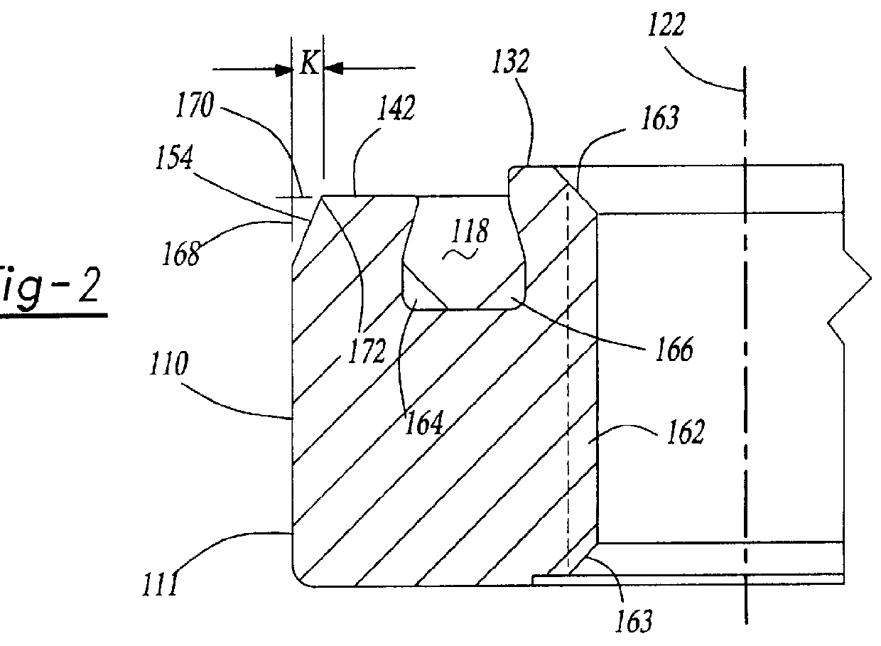 Element, method of attaching the element to a plate-like component, component assembly and die button