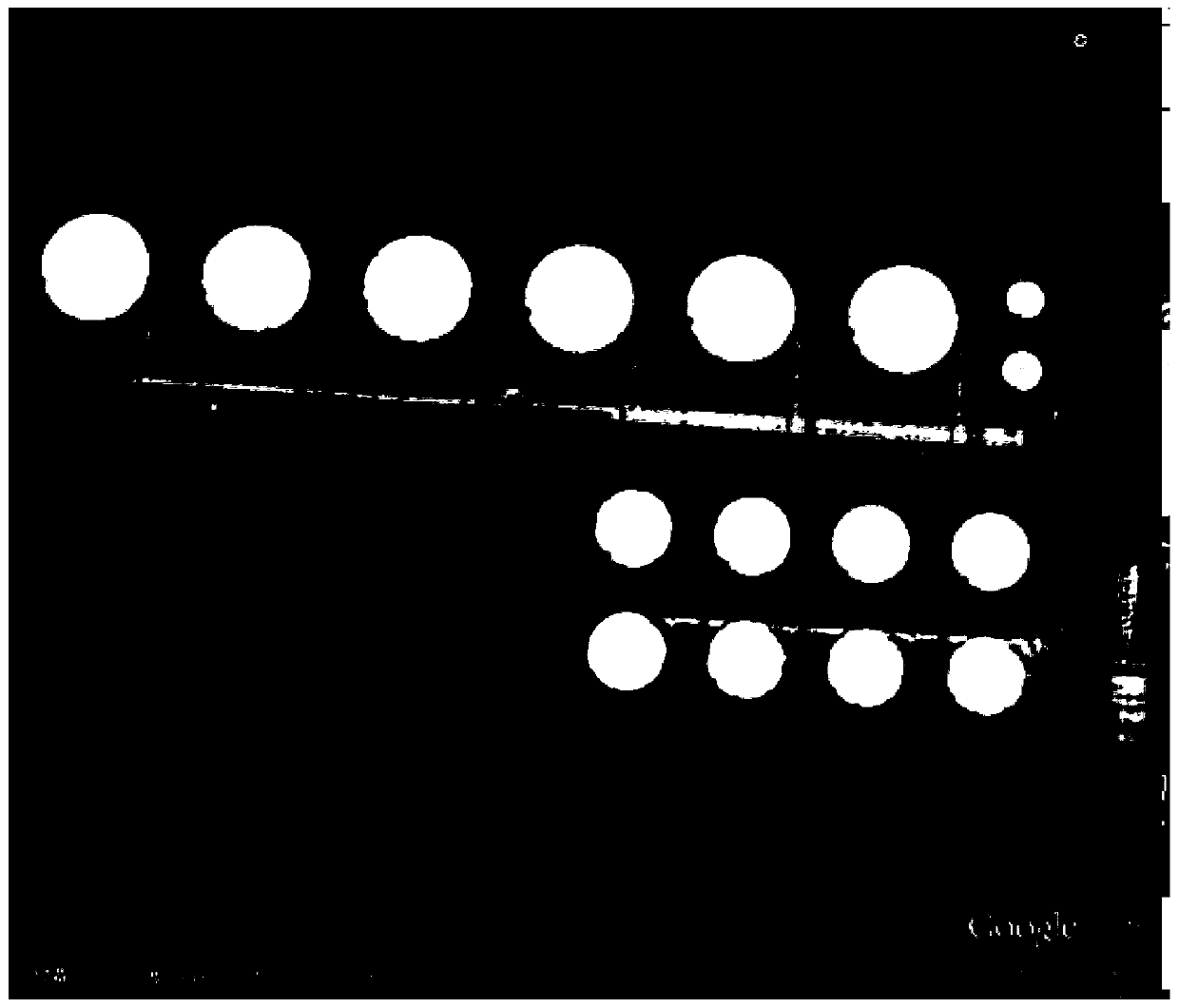 Remote sensing image oil tank detection method integrated with semantic model