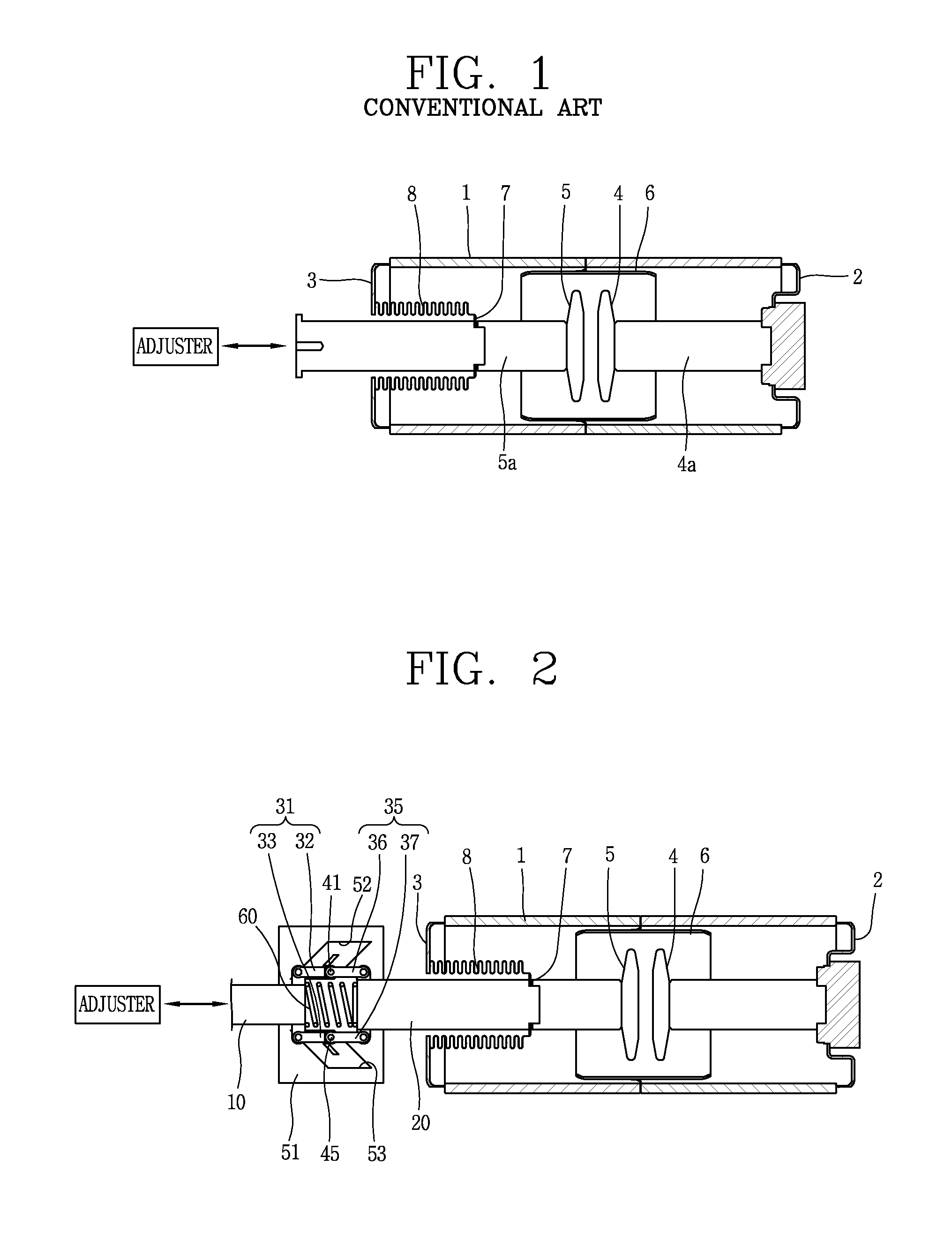 Power transmission device for vacuum interrupter and vacuum breaker having the same