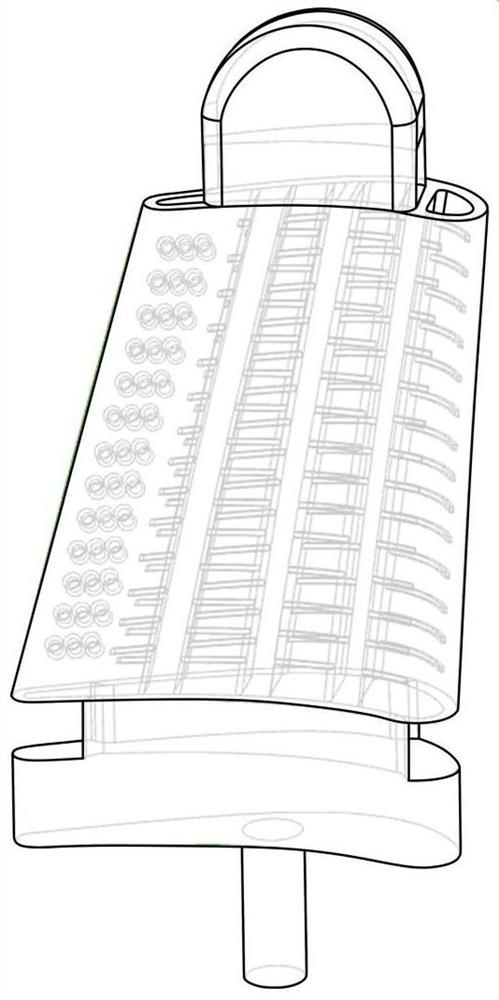 Reverse control method of hollow turbine blade wall thickness deviation based on ceramic core positioning compensation