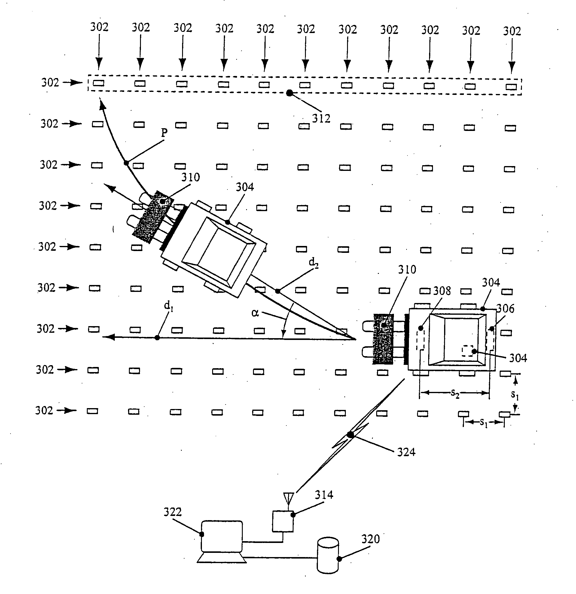 Systems and methods for tracking the location of items within a controlled area