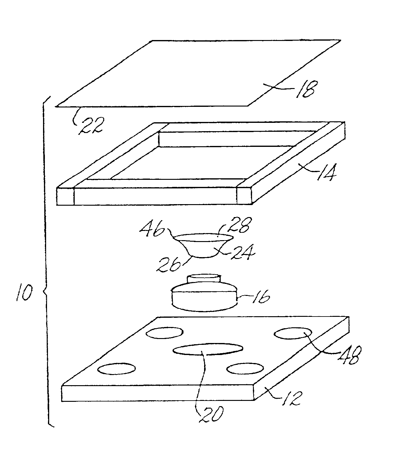 Flat panel speaker