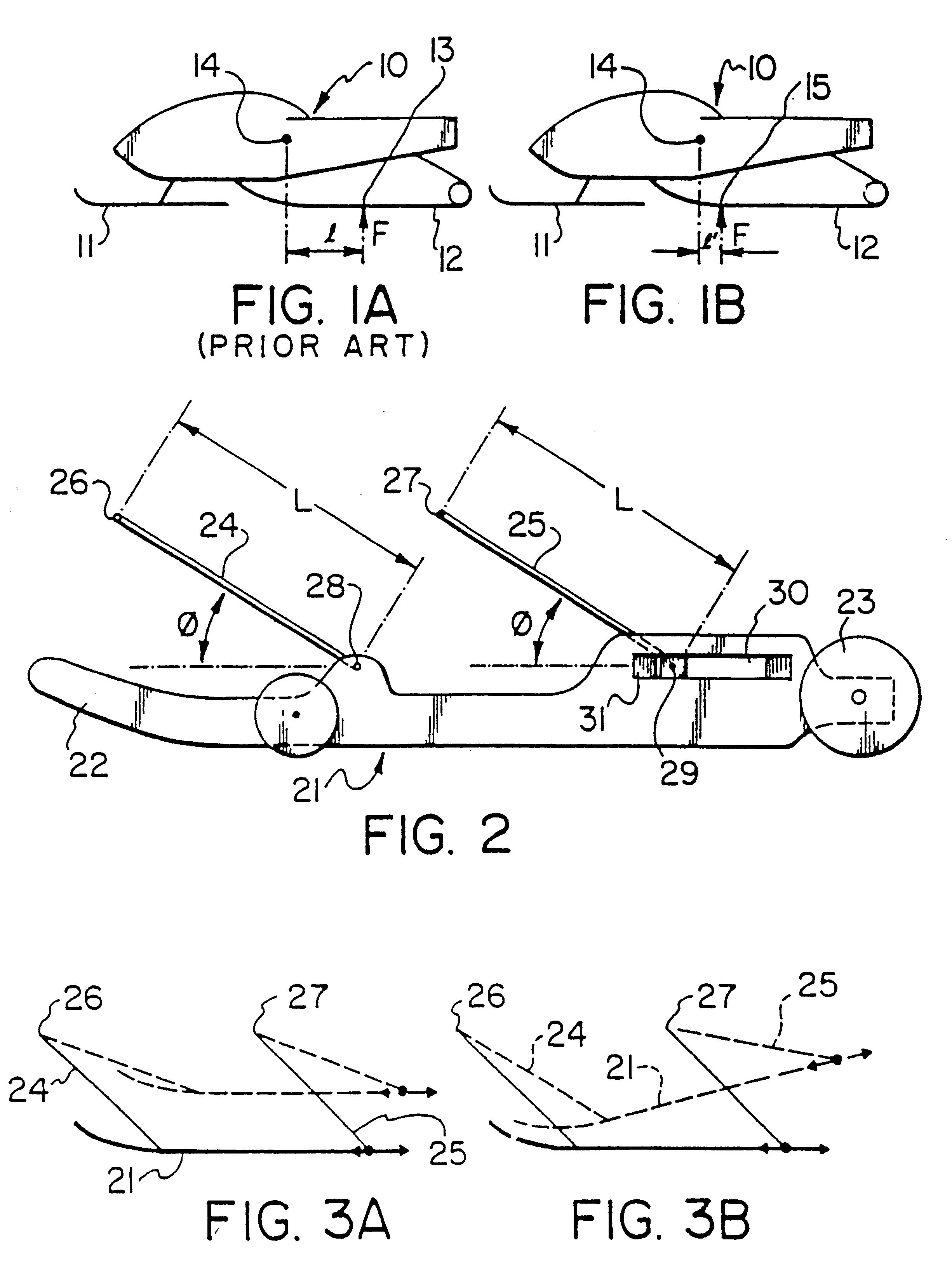 Snowmobile suspension