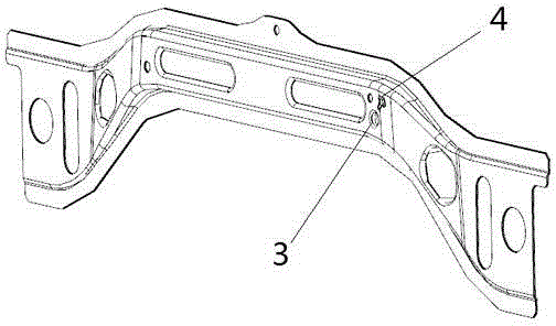 Rotation and disconnection preventing mounting structure of car sensor