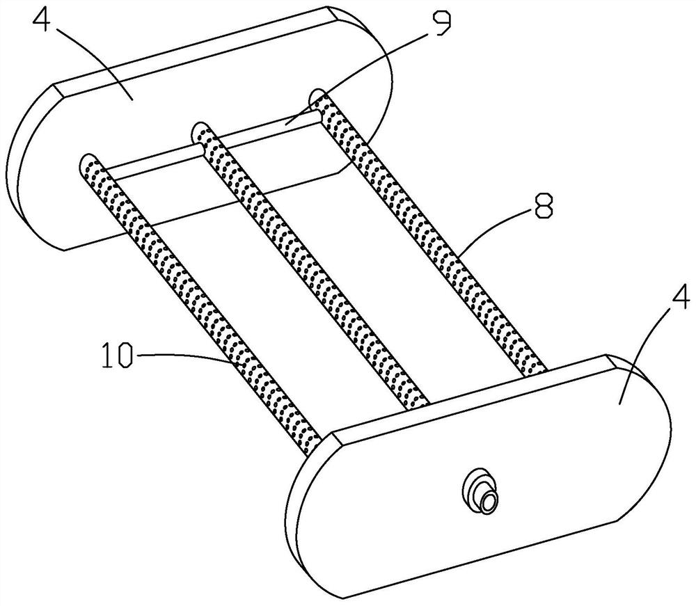 Geotextile tube bag dehydration device for plain river sediment and dehydration method thereof