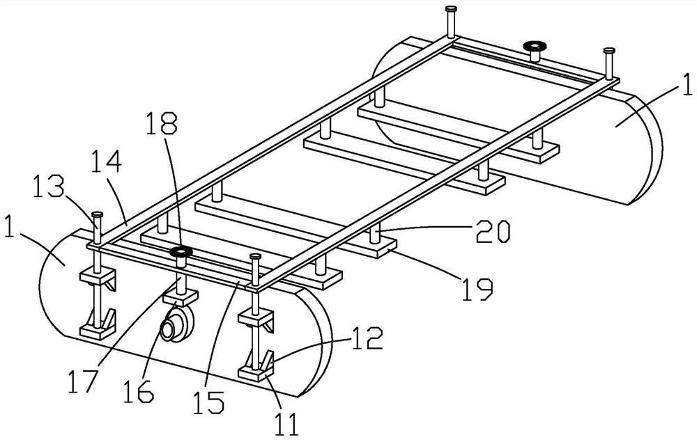 Geotextile tube bag dehydration device for plain river sediment and dehydration method thereof