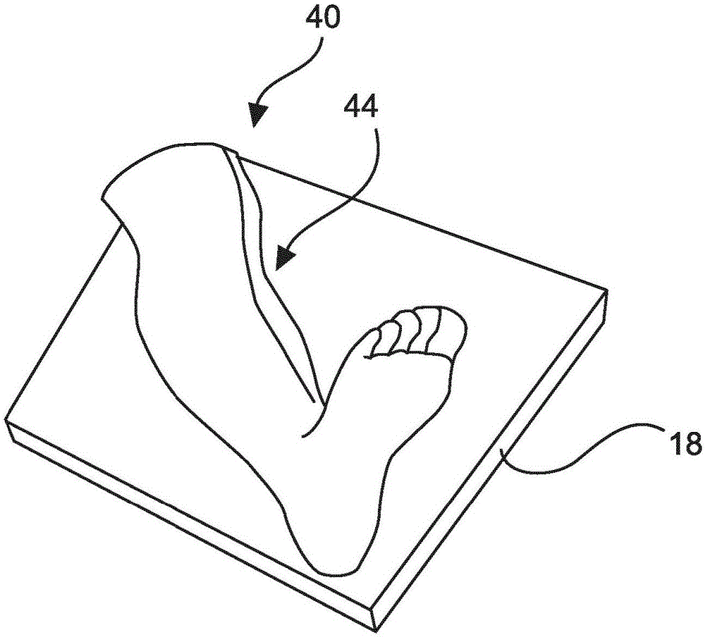 Guiding system for positioning a patient for medical imaging