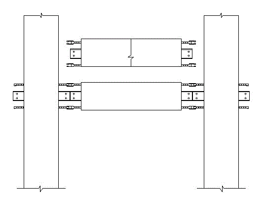 Assembled constructional reinforced concrete structural member