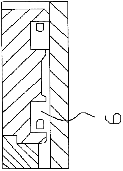 Extrusion mechanism of rubber mould preforming machine