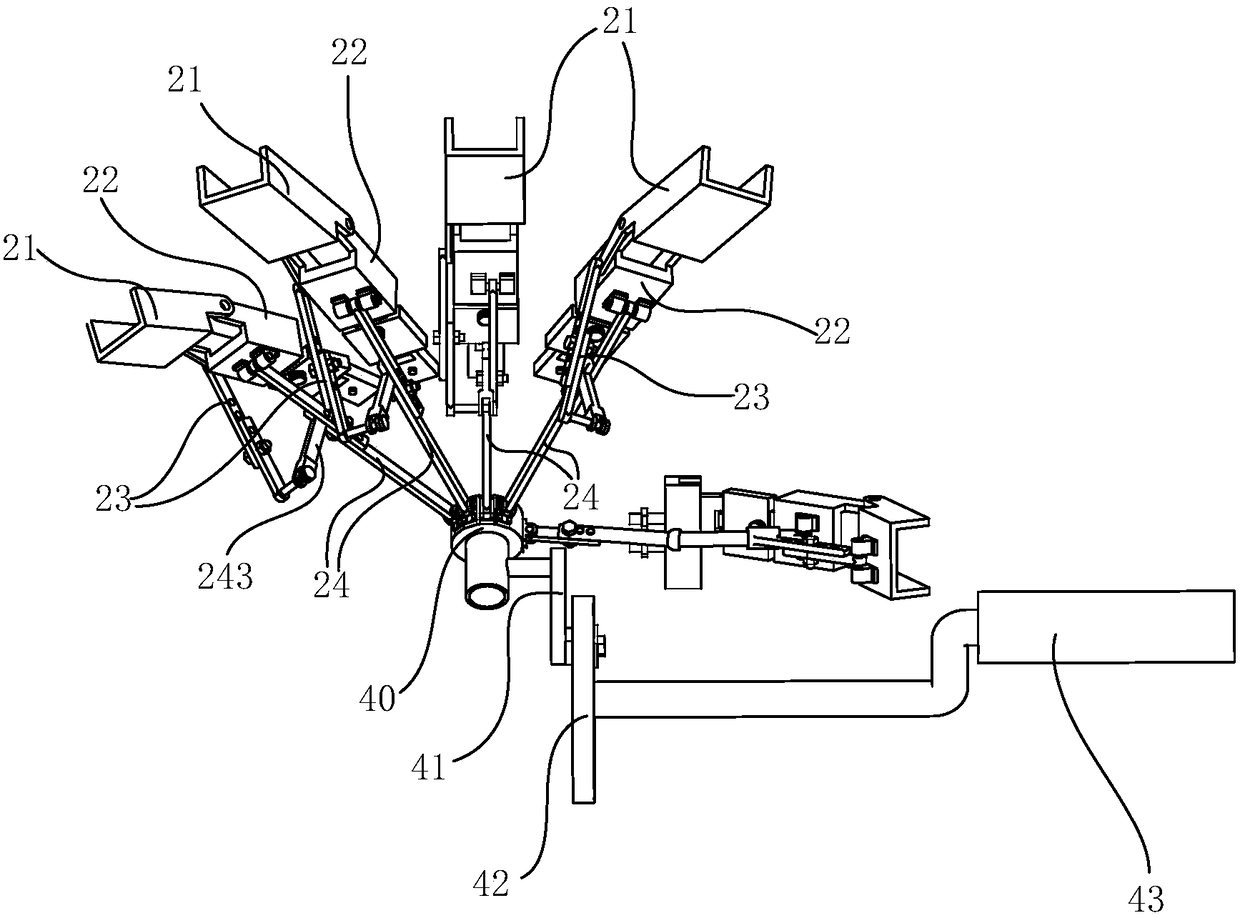 A finger function rehabilitation device with adjustable rod length