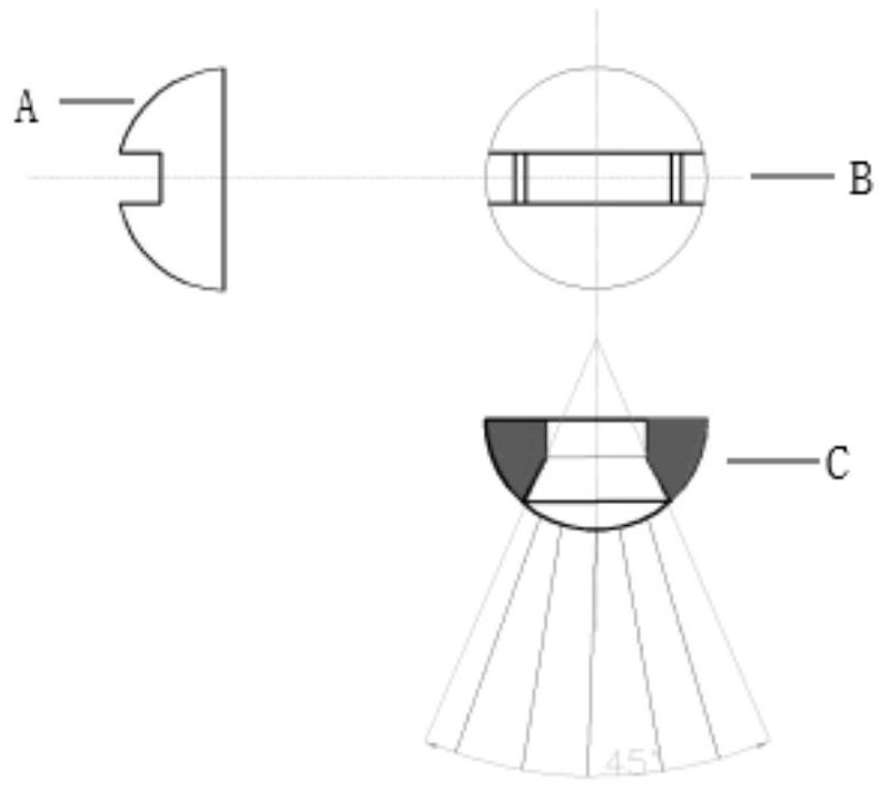 A kind of slag accumulating cooling device and working method under the furnace