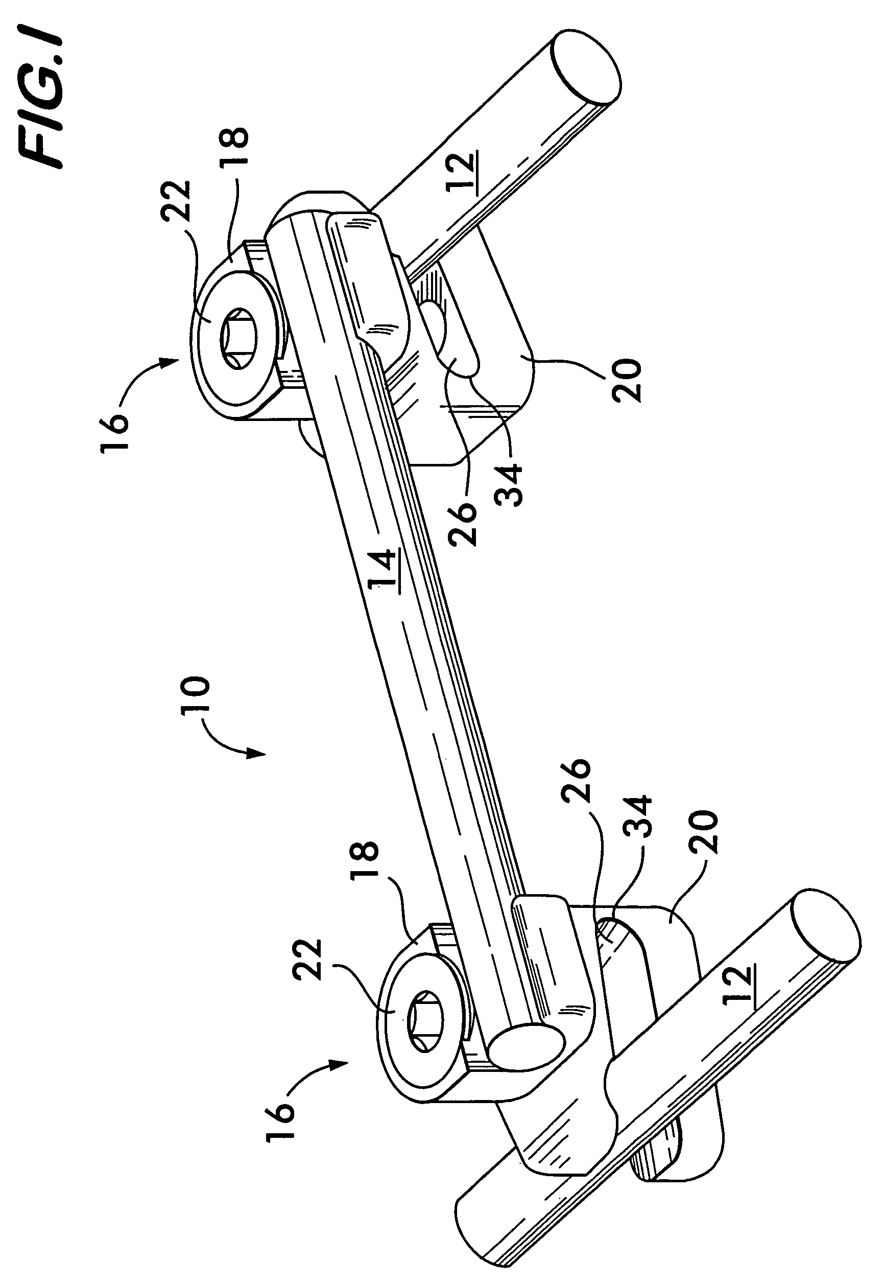 Rod to rod connector