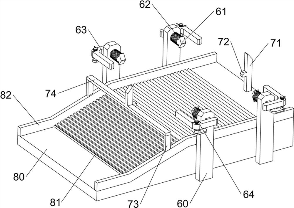 Cement board demolding device for production